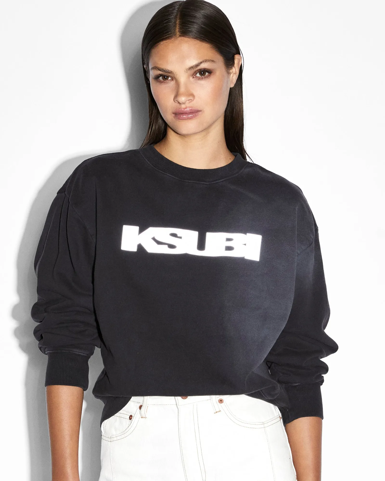 Cheap Ksubi Sott 3M Klassic Crew Black Sunspot