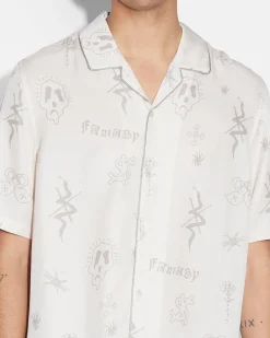 Fashion Ksubi Stik N Poke Resort Ss Shirt Antike