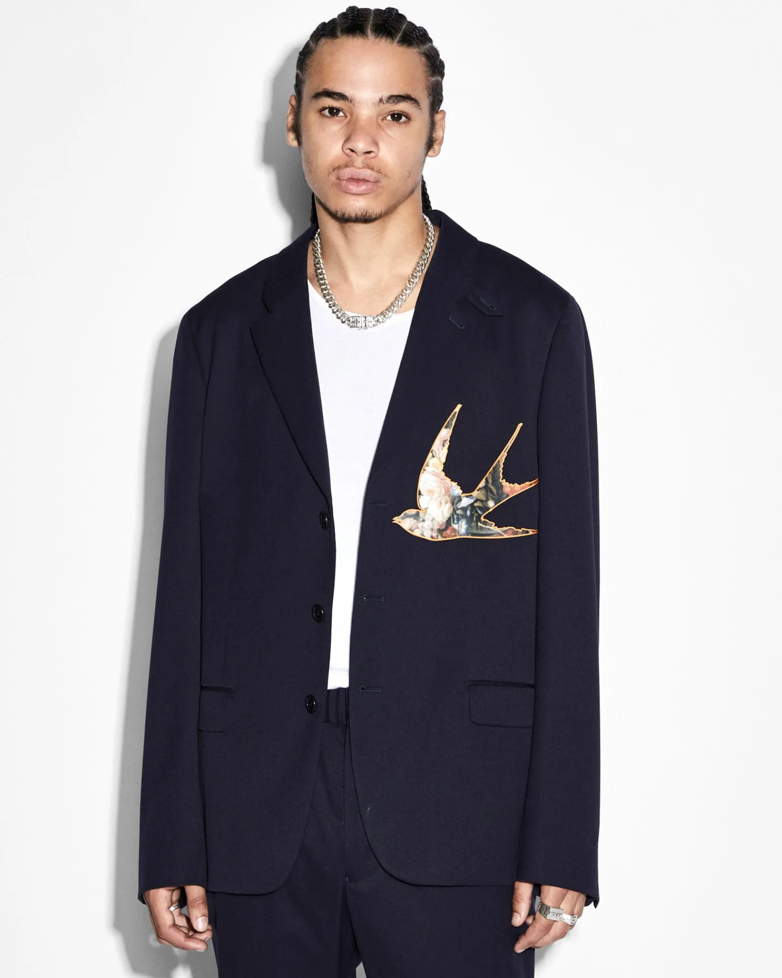 Outlet Ksubi Sting Blazer Navy