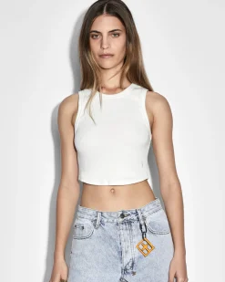 Fashion Ksubi Syndicate Tank White