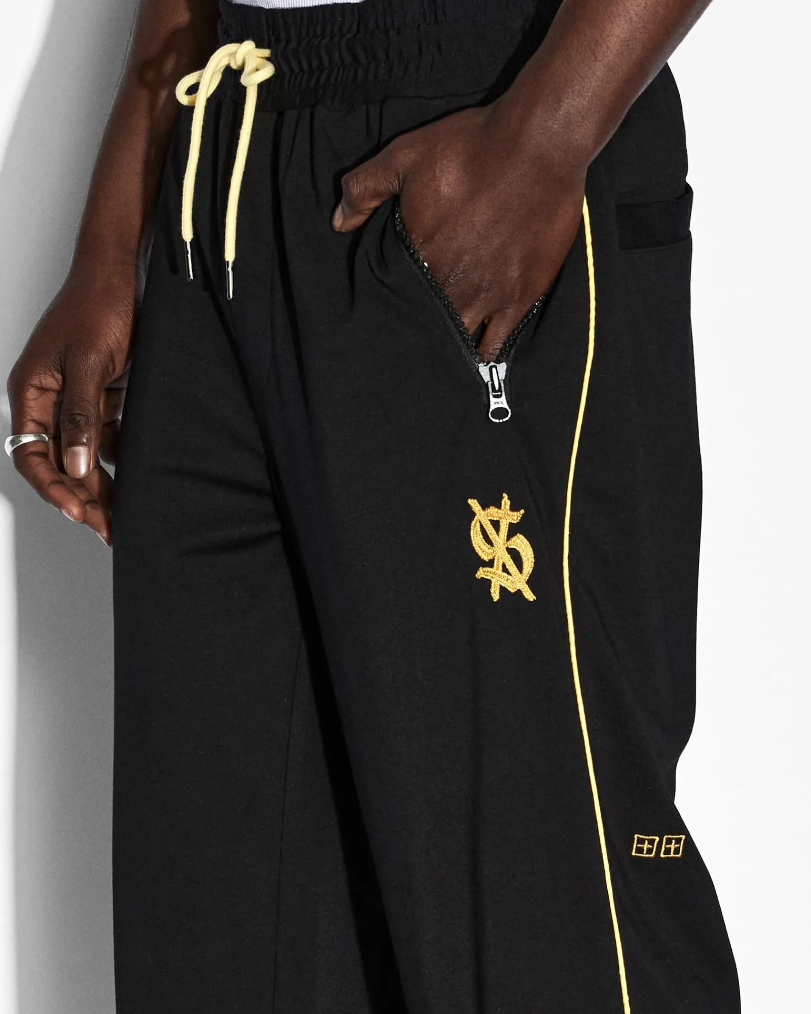 Best Ksubi Synthesis Pant Black Yellow