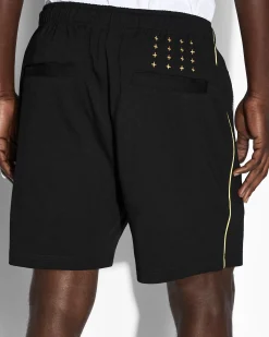 Discount Ksubi Synthesis Short Black Yellow