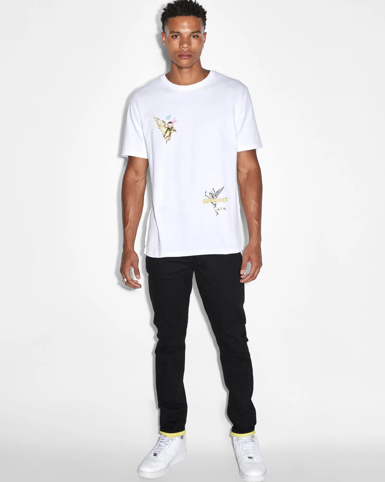 Shop Ksubi Token Kash Ss Tee Tru White