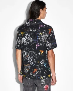 Store Ksubi Unearthly Resort Ss Shirt Black