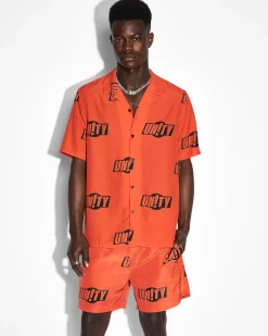 Store Ksubi Unity Sign Resort Ss Shirt Orange