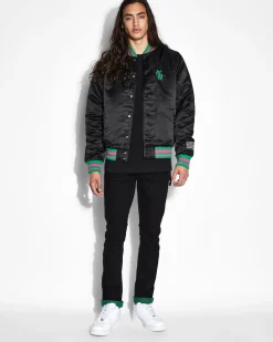 Fashion Ksubi Unwise Bomber Jacket Black