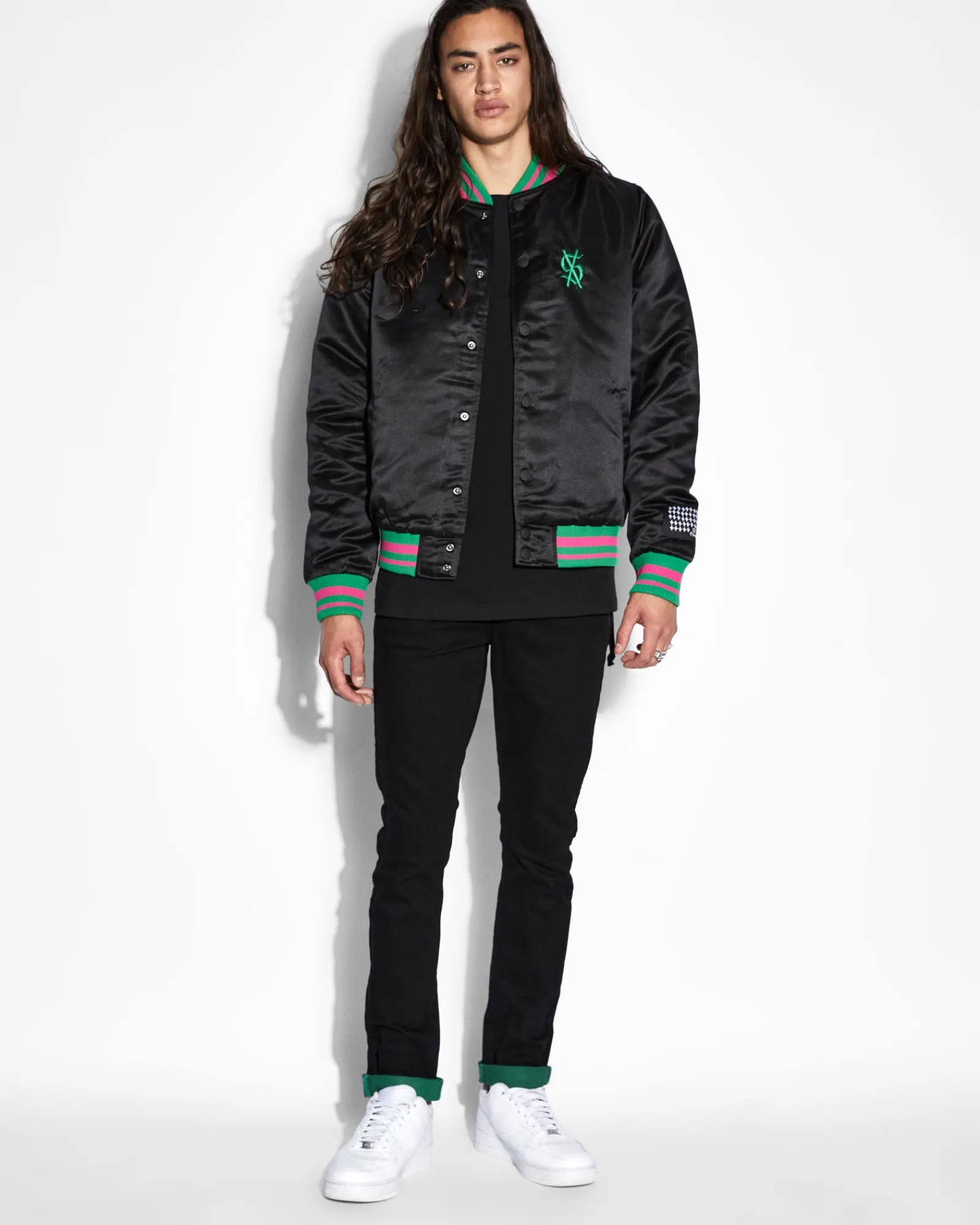 Fashion Ksubi Unwise Bomber Jacket Black