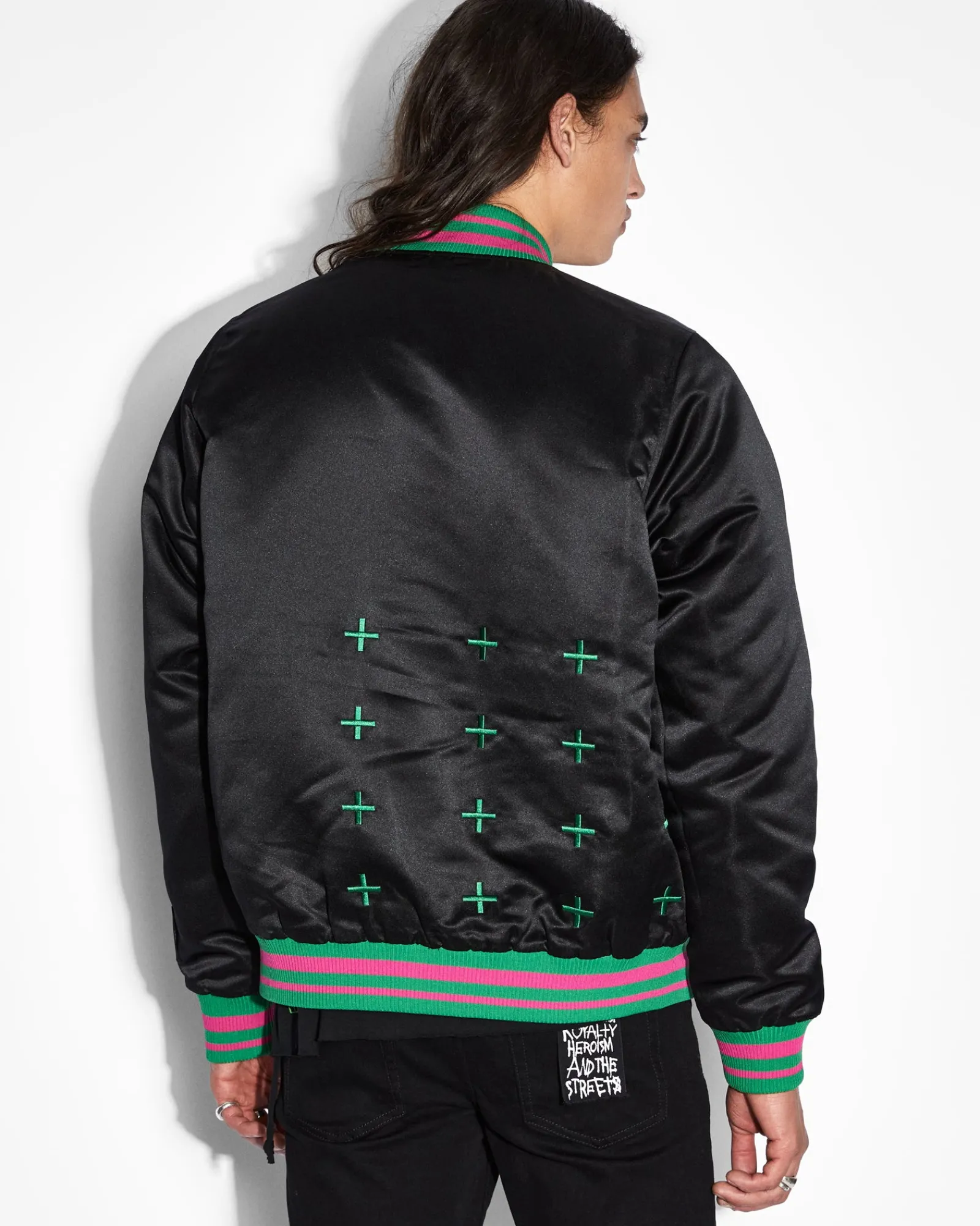 Fashion Ksubi Unwise Bomber Jacket Black