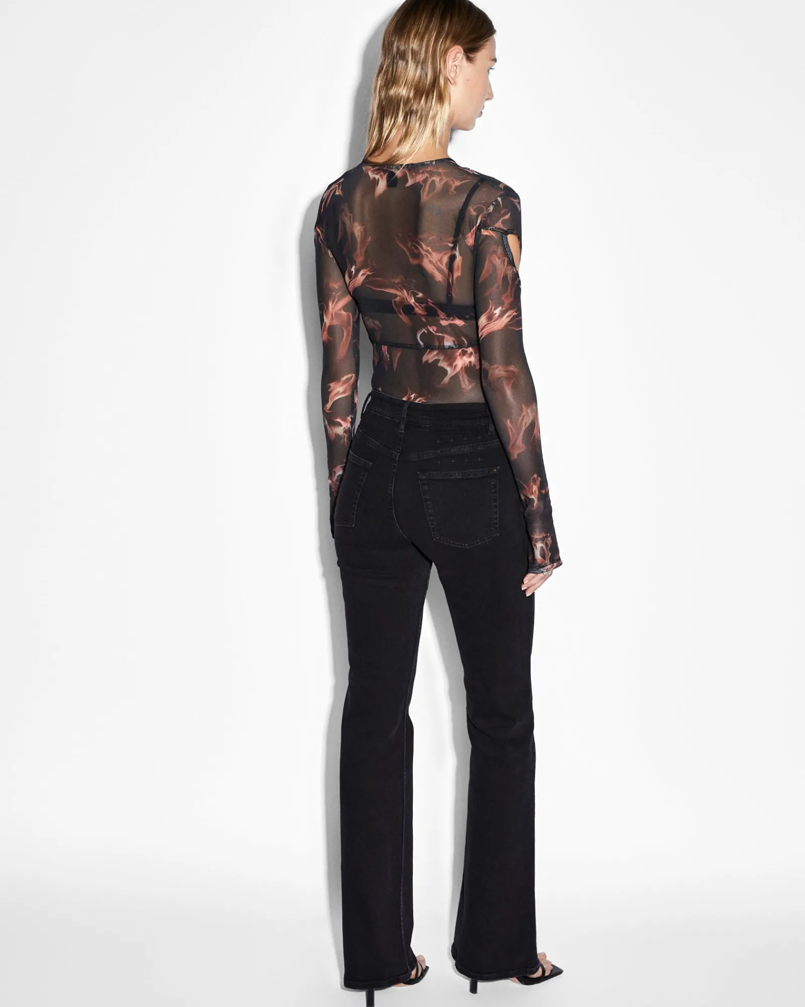 Flash Sale Ksubi Void Mesh Ls Top Consumed