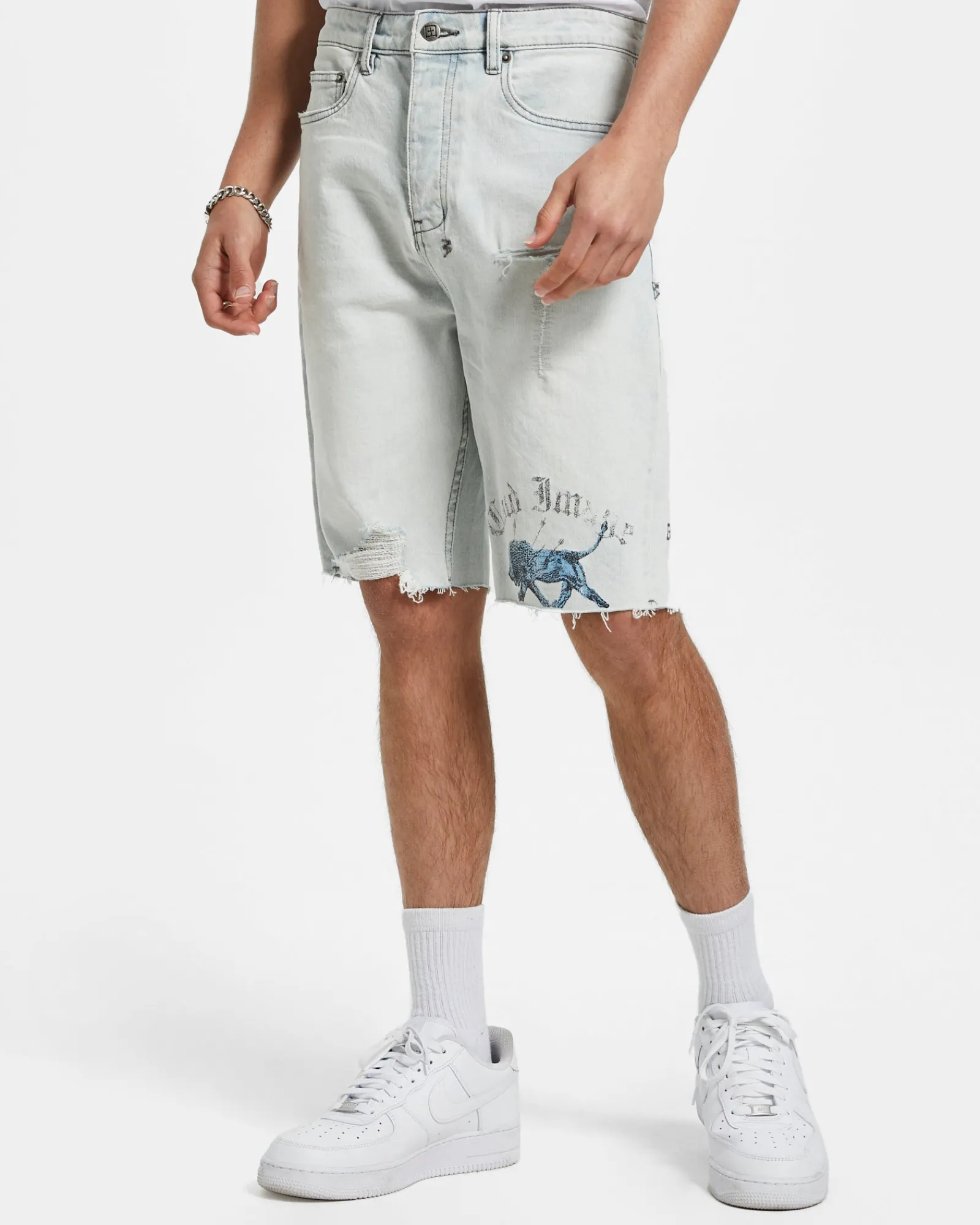 Sale Ksubi Wolf Short Cold Image Iced
