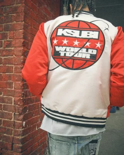 Best Ksubi World Tour Jacket Red