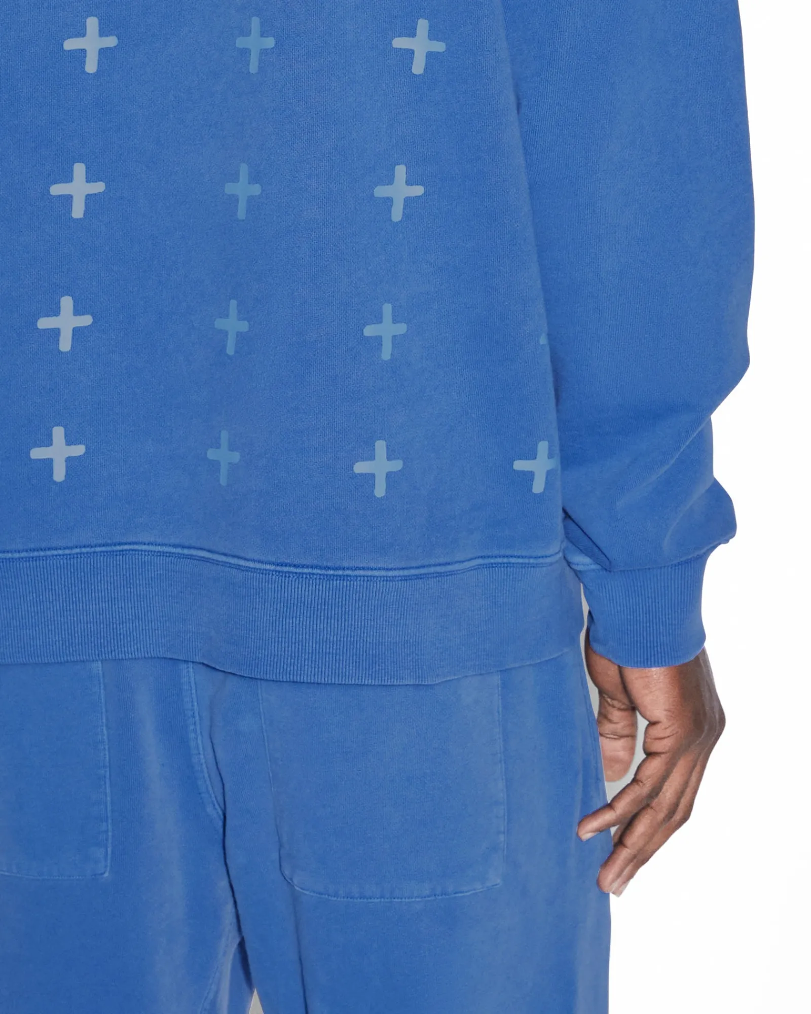 Outlet Ksubi 4X4 Biggie Crew Cobalt
