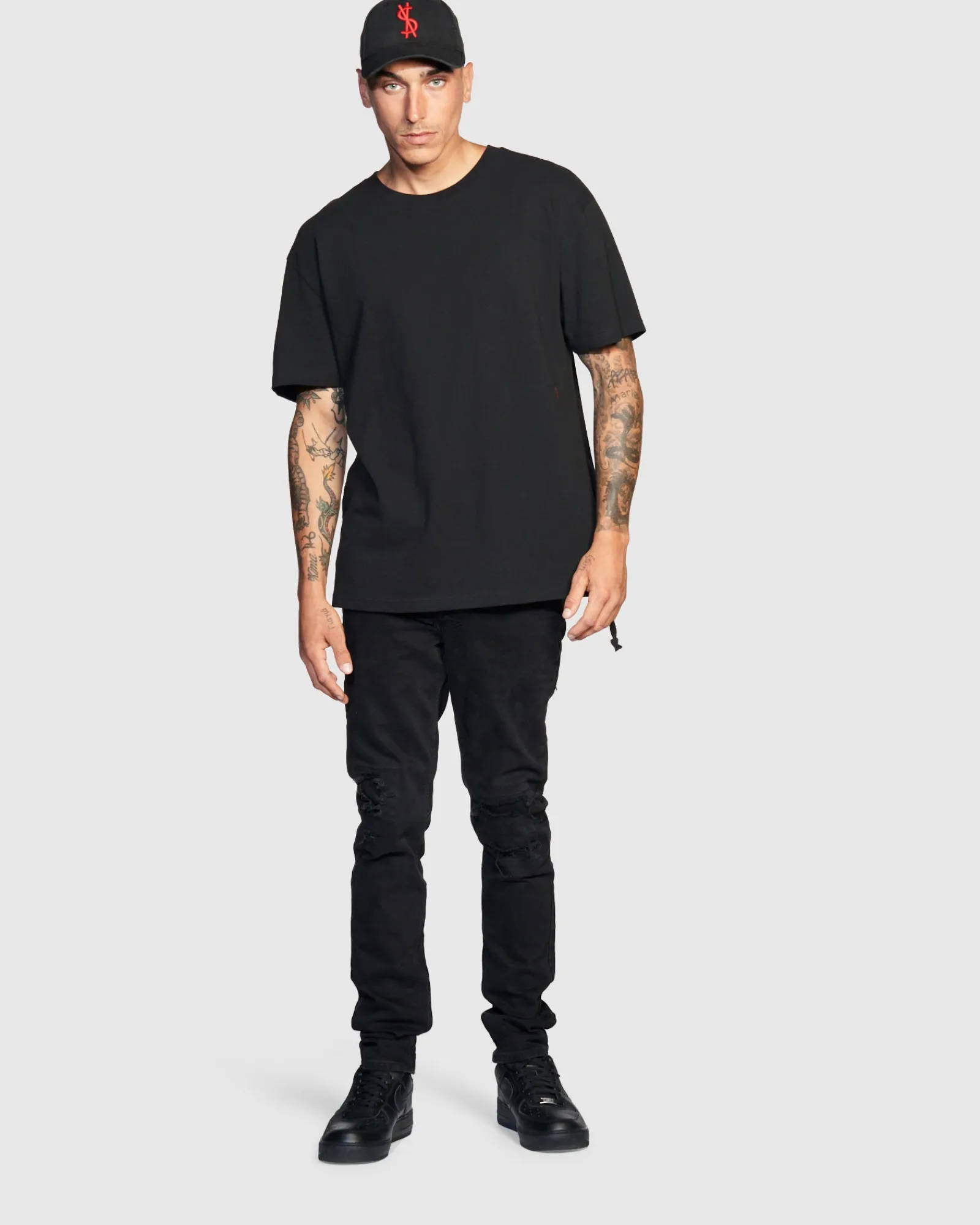 Store Ksubi 4X4 Biggie Ss Tee Black/Red