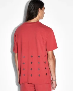 Store Ksubi 4X4 Biggie Ss Tee Crimson