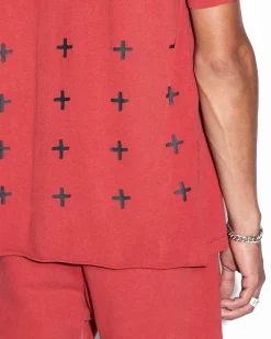 Store Ksubi 4X4 Biggie Ss Tee Crimson