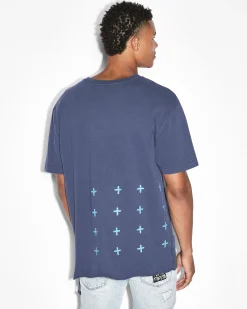 Outlet Ksubi 4X4 Biggie Ss Tee Midnight