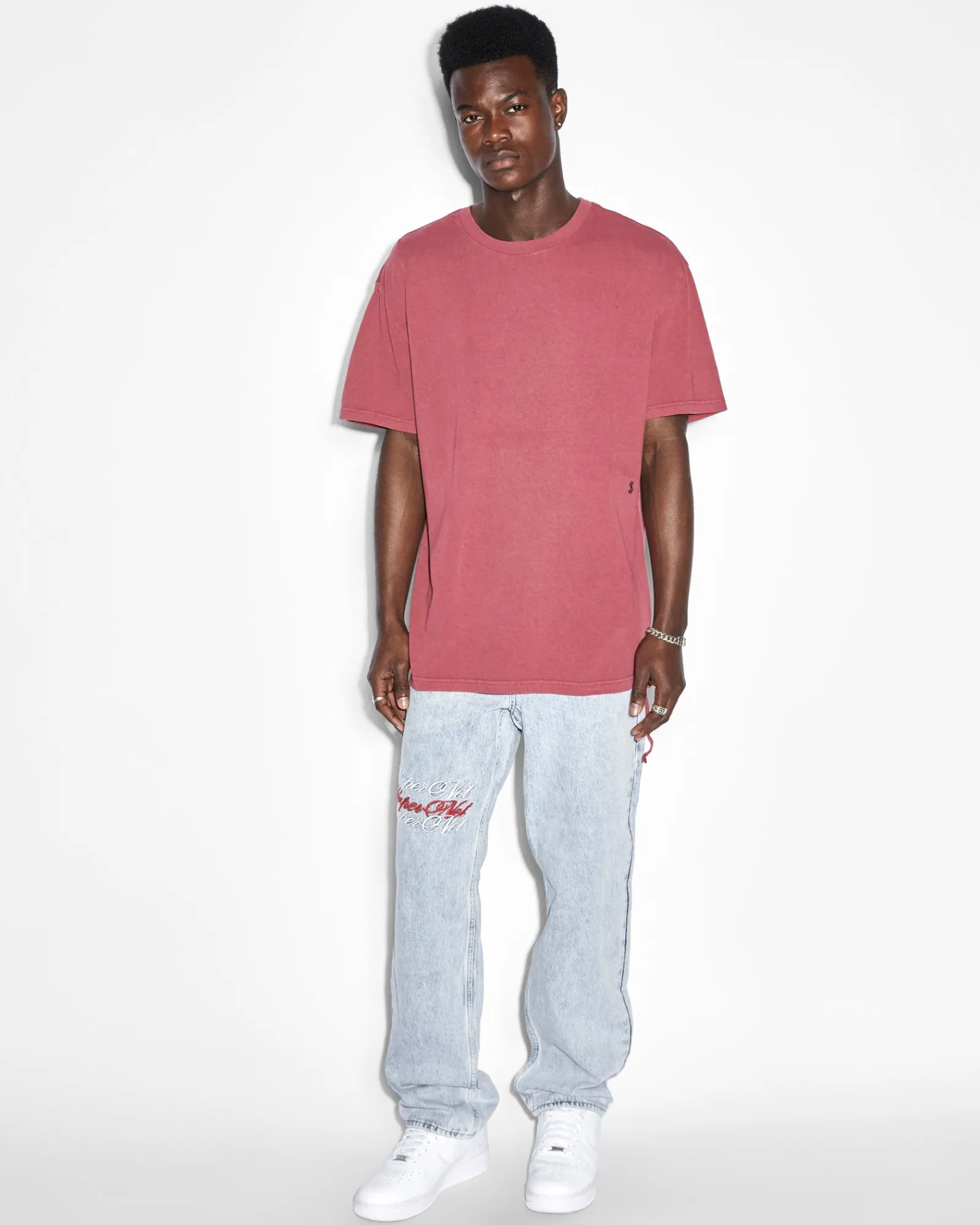 Discount Ksubi 4X4 Biggie Ss Tee Oxblood