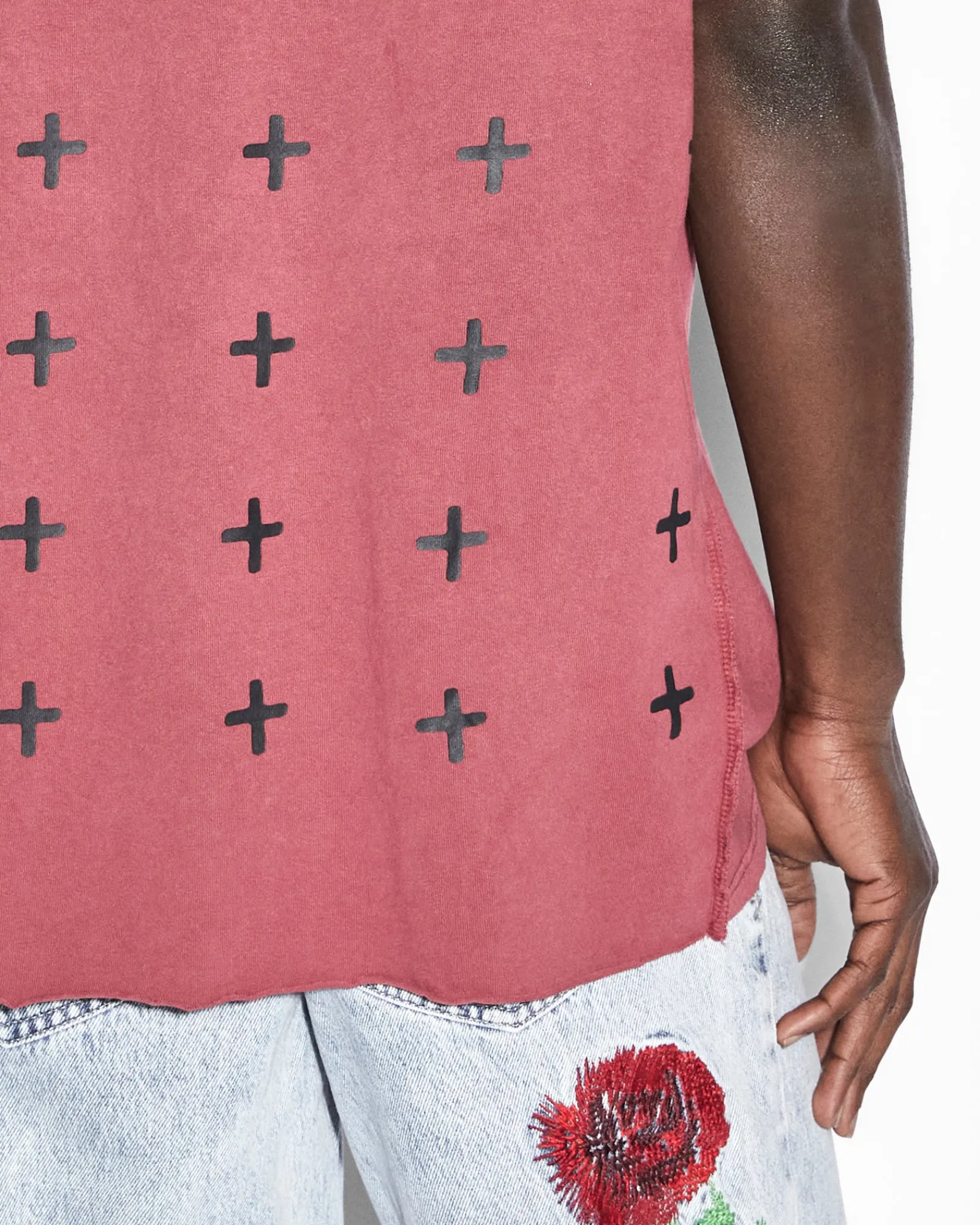 Discount Ksubi 4X4 Biggie Ss Tee Oxblood
