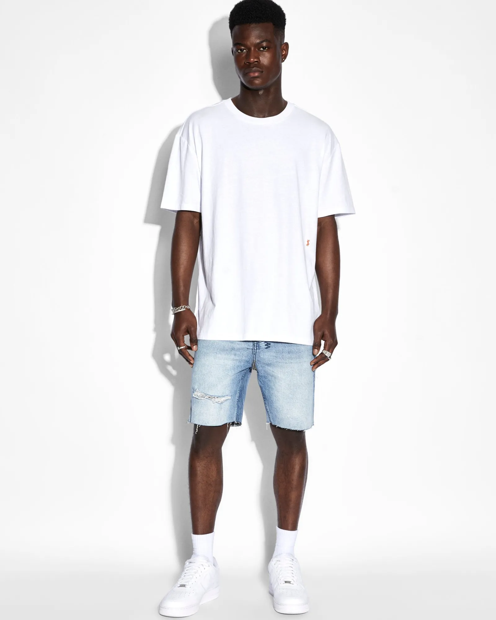 Online Ksubi 4X4 Biggie Ss Tee White Orange