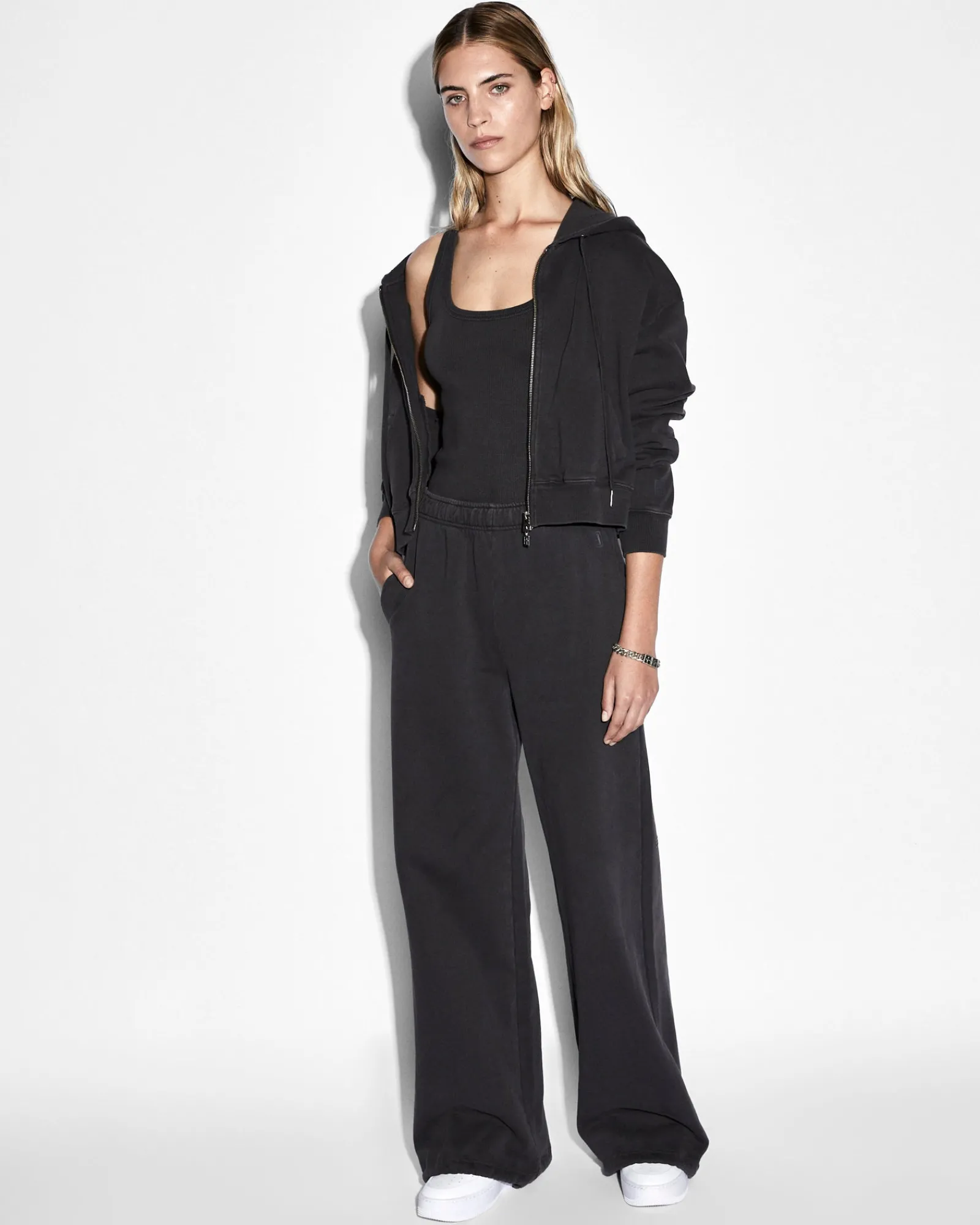 Online Ksubi 3X4 Origin Trak Washed Black