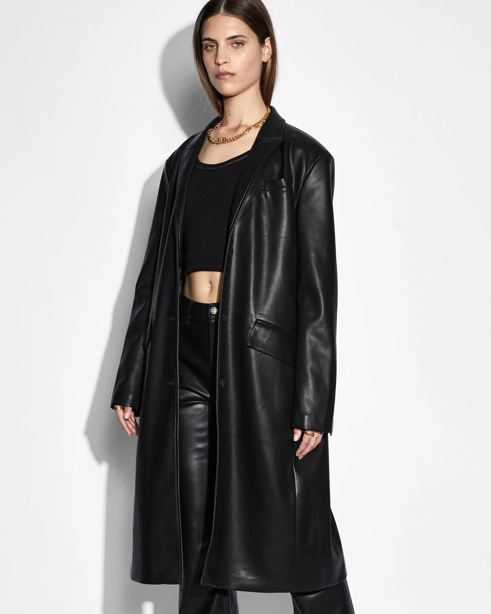 Discount Ksubi Zephyr Duster Black
