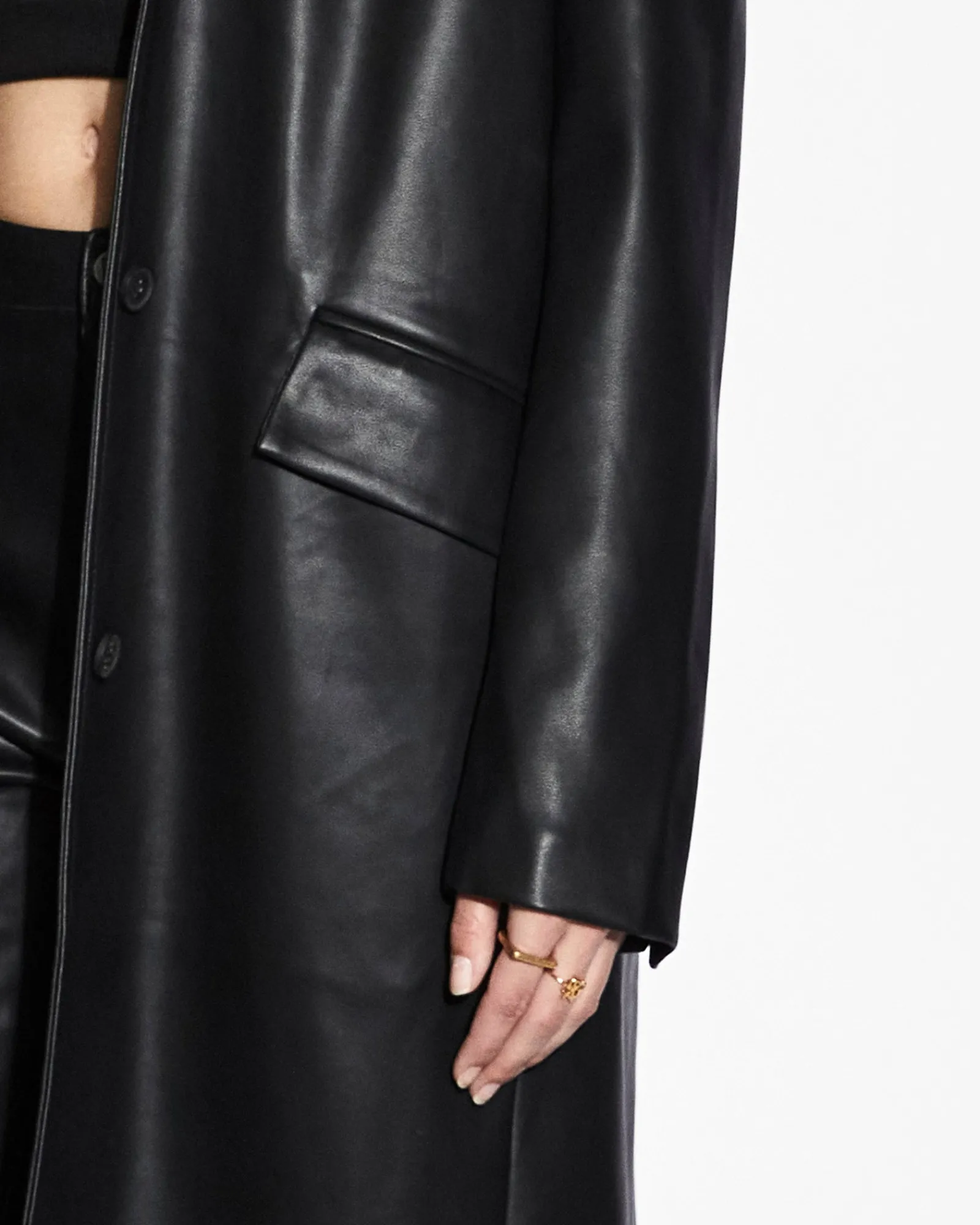 Discount Ksubi Zephyr Duster Black